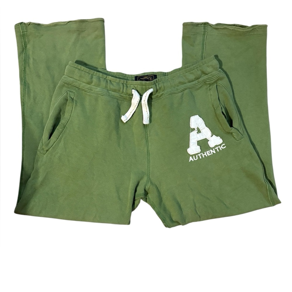 Kingdom olive green Sweatpants - Drawstring Waist